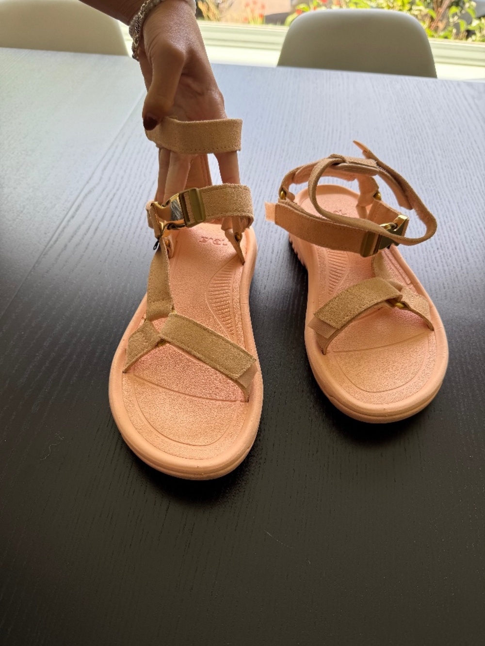 Teva Women's Peach Strappy Outdoor Sandals